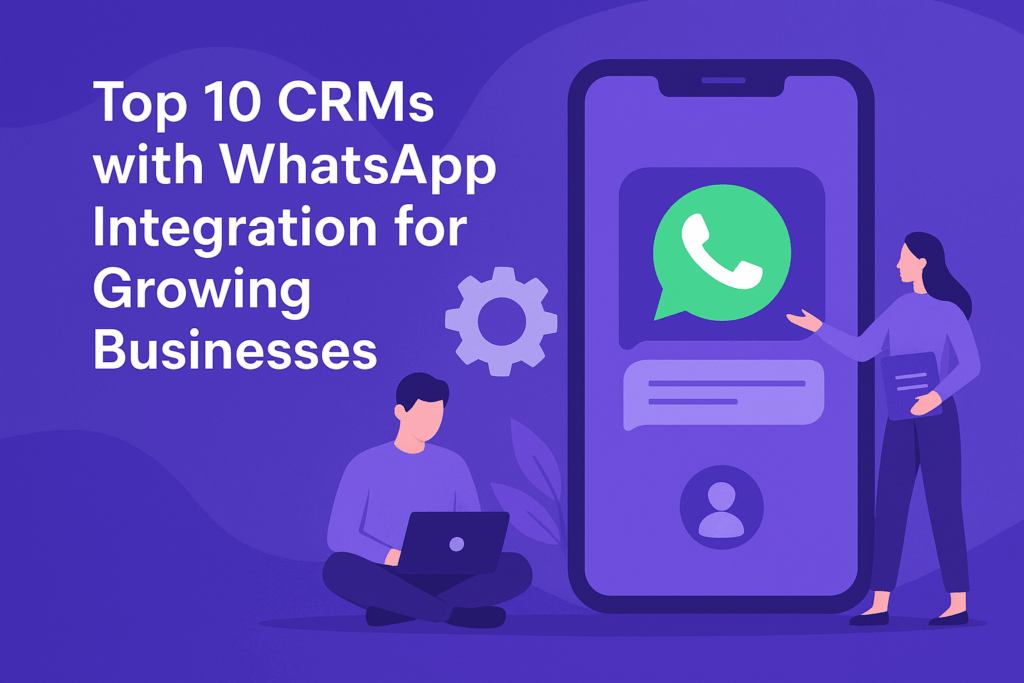 Top 10 CRMs with WhatsApp Integration for Growing Businesses